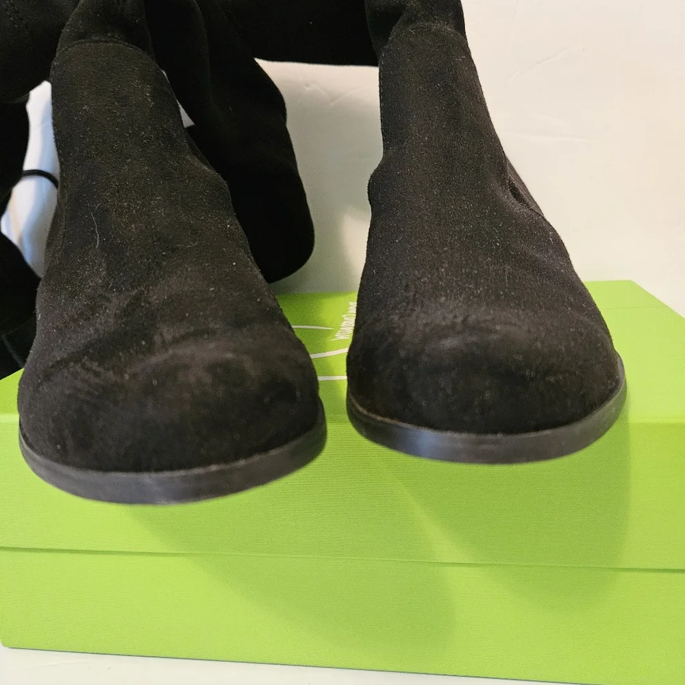 Sam Edelman Over-the-Knee black microsuede boot, size 7.5